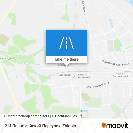 2-Й Первомайский Переулок map