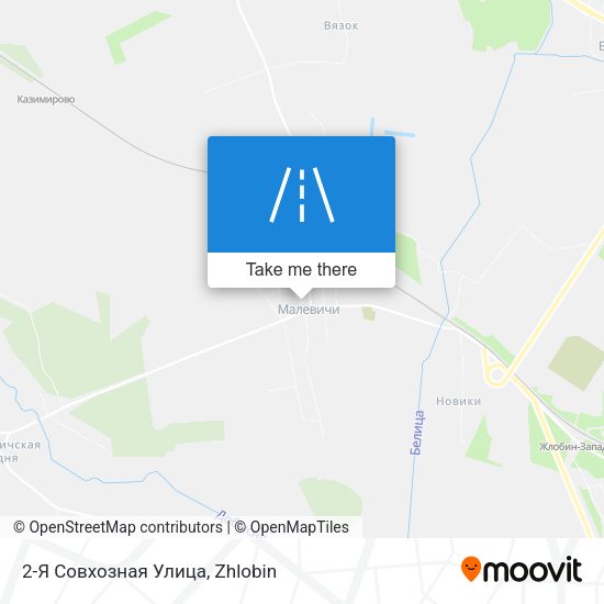 2-Я Совхозная Улица map