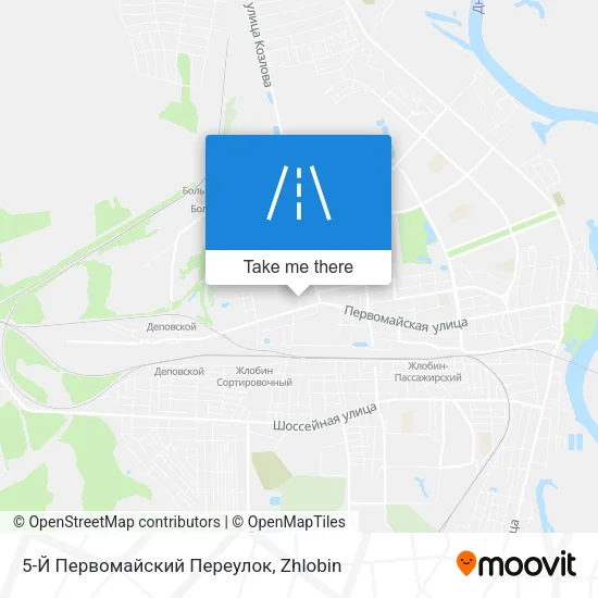 5-Й Первомайский Переулок map