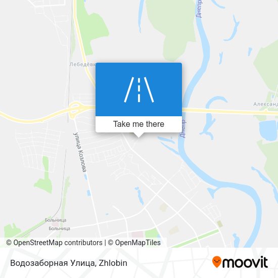 Водозаборная Улица map