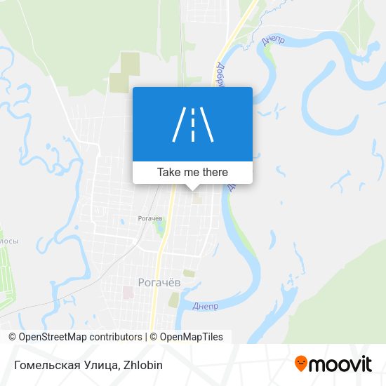 Гомельская Улица map