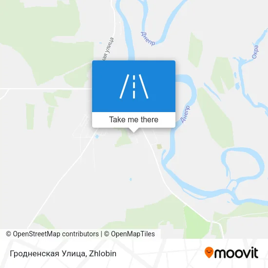Гродненская Улица map