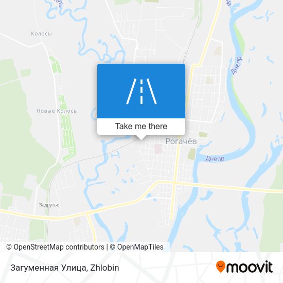Загуменная Улица map