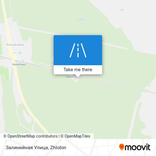 Залинейная Улица map
