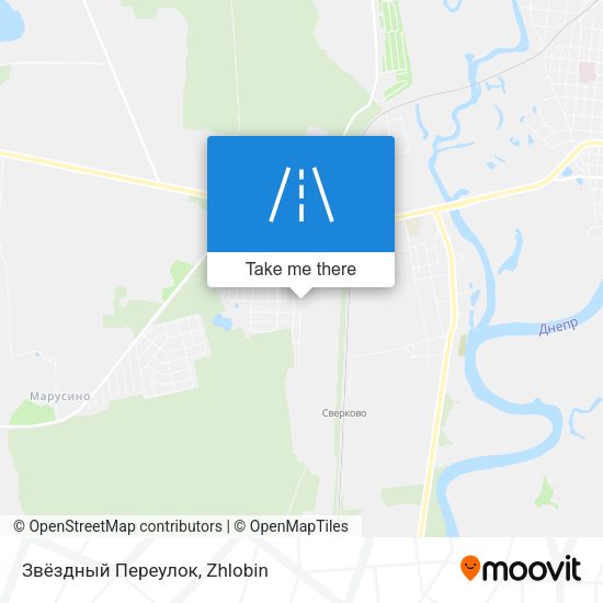 Звёздный Переулок map