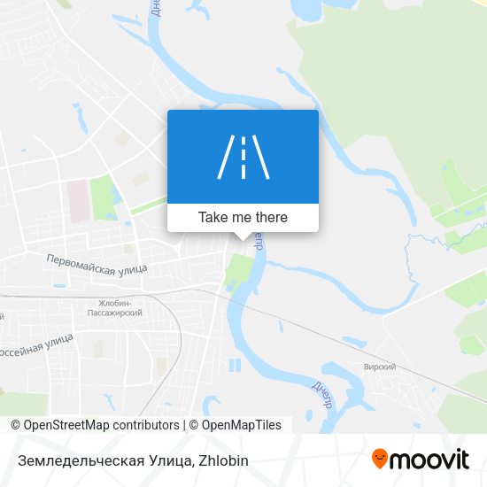 Земледельческая Улица map