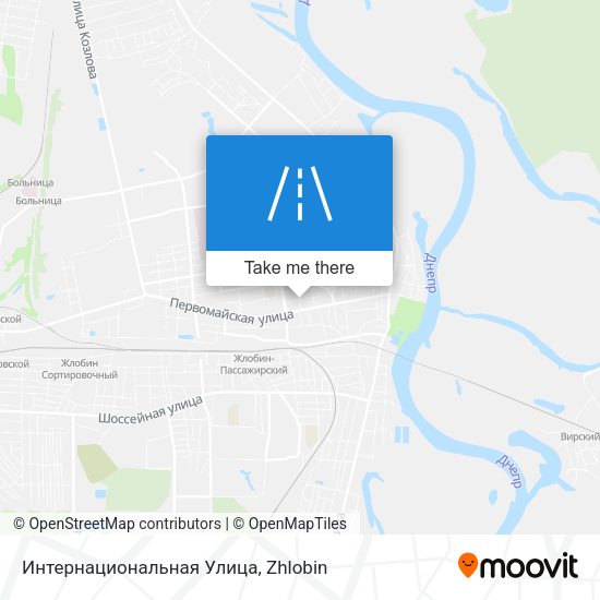 Интернациональная Улица map