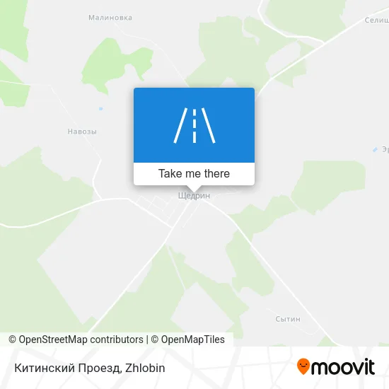 Китинский Проезд map