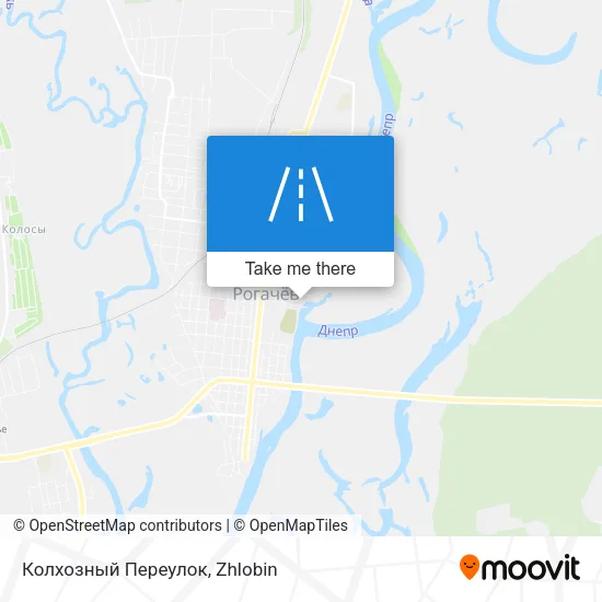 Колхозный Переулок map