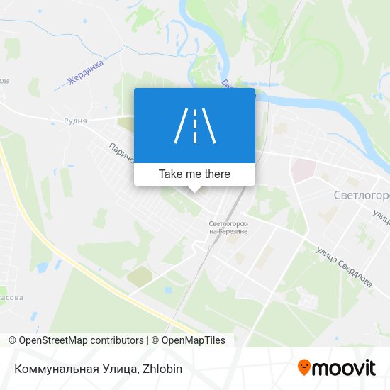 Коммунальная Улица map