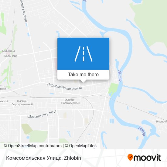 Комсомольская Улица map