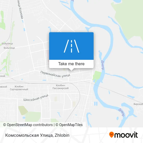 Комсомольская Улица map