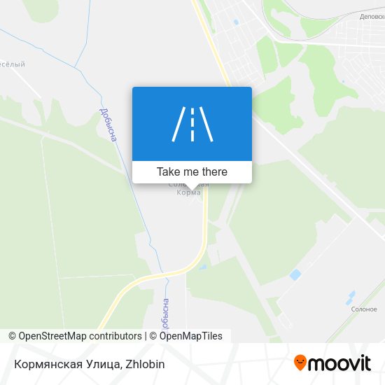 Кормянская Улица map