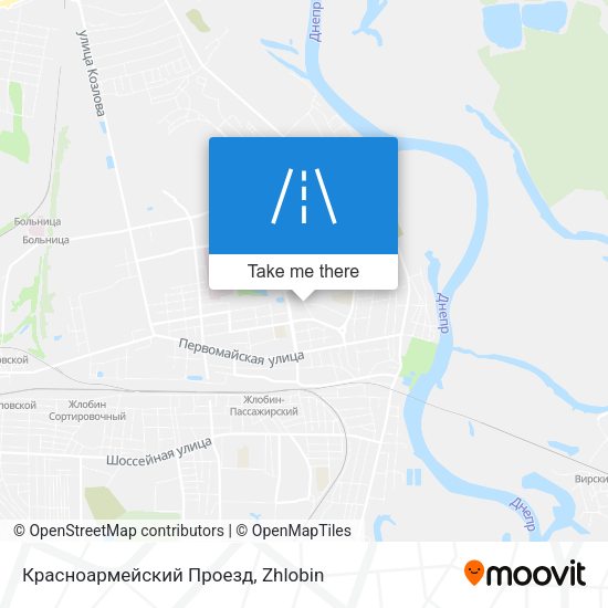 Красноармейский Проезд map
