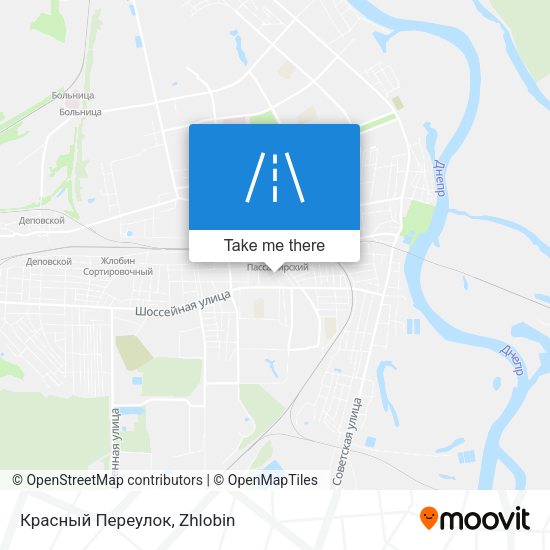 Красный Переулок map