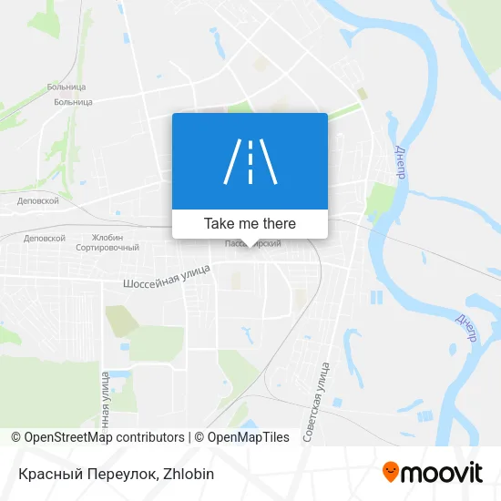 Красный Переулок map