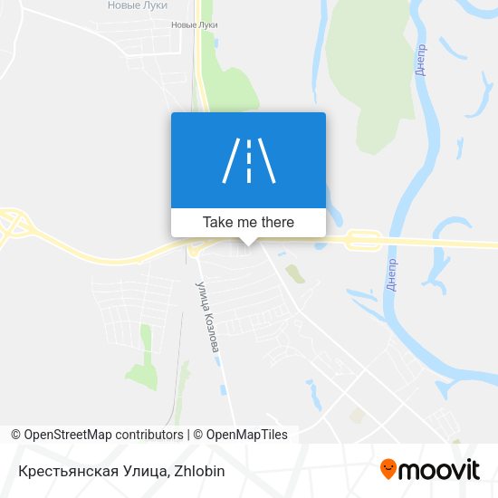 Крестьянская Улица map