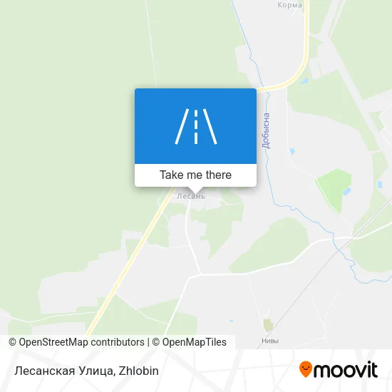 Лесанская Улица map