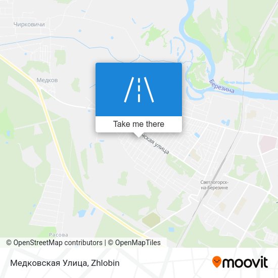 Медковская Улица map