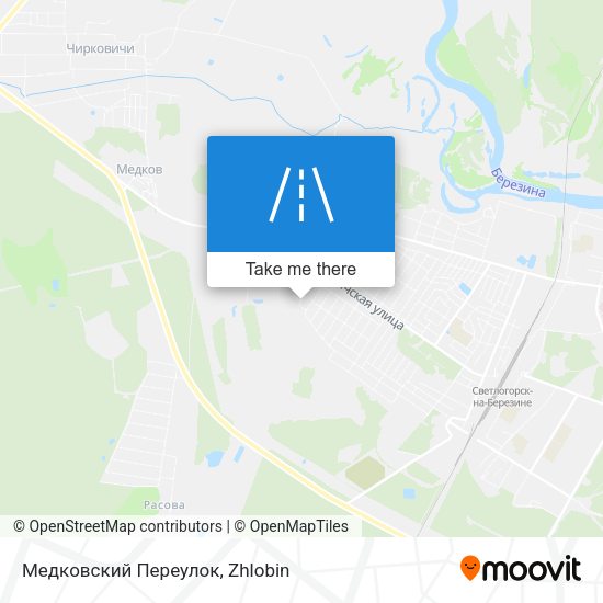 Медковский Переулок map