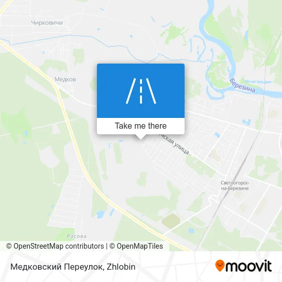 Медковский Переулок map