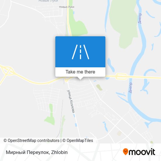 Мирный Переулок map
