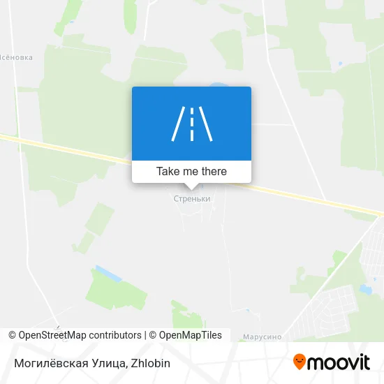 Могилёвская Улица map