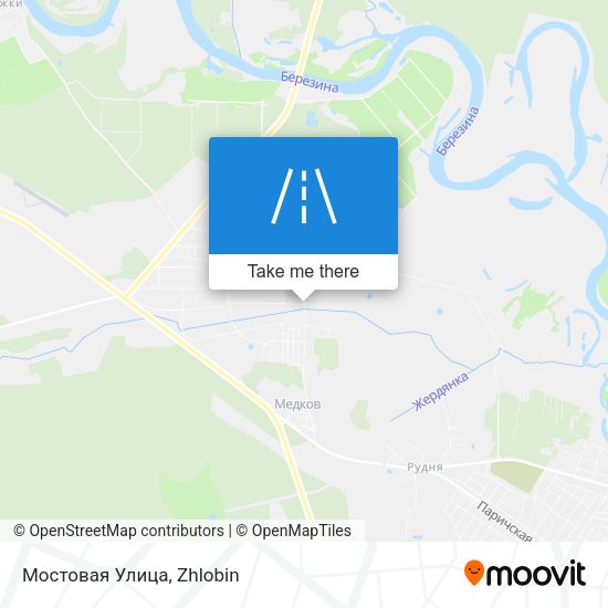 Мостовая Улица map
