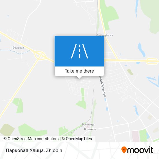 Парковая Улица map