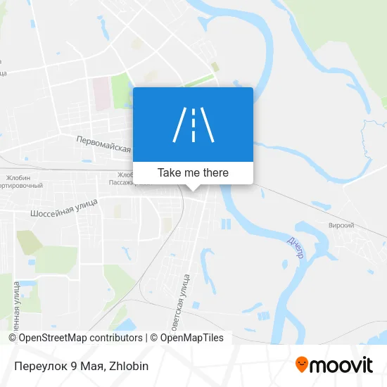 Переулок 9 Мая map