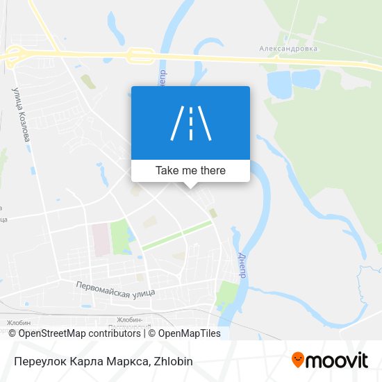 Переулок Карла Маркса map