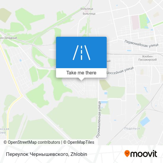 Переулок Чернышевского map