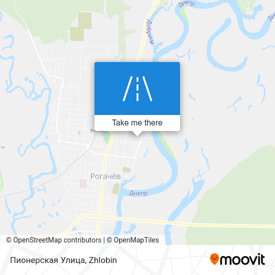 Пионерская Улица map