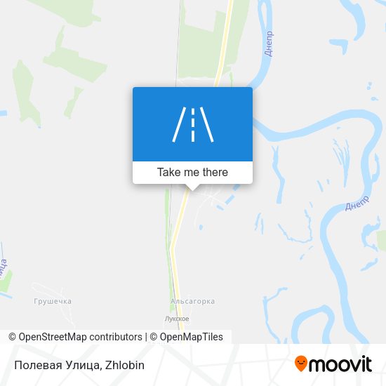 Полевая Улица map