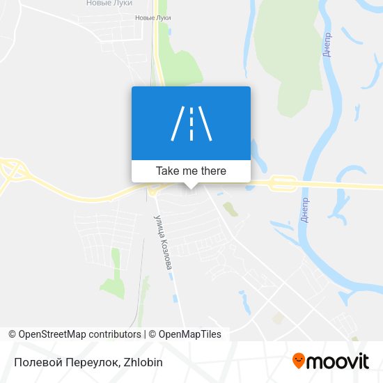 Полевой Переулок map