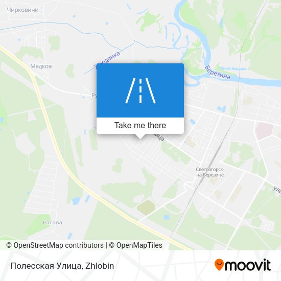 Полесская Улица map