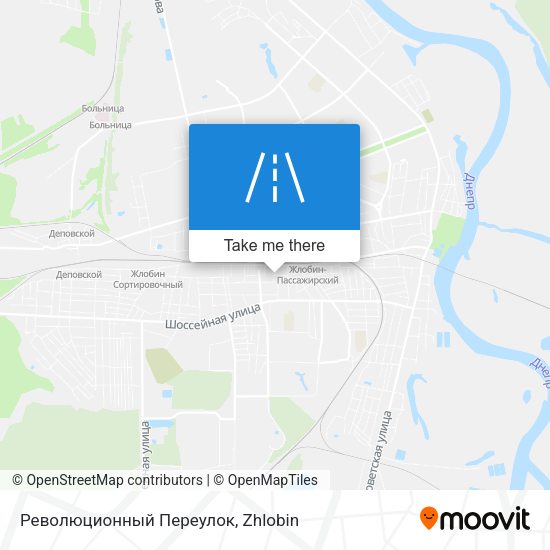 Революционный Переулок map