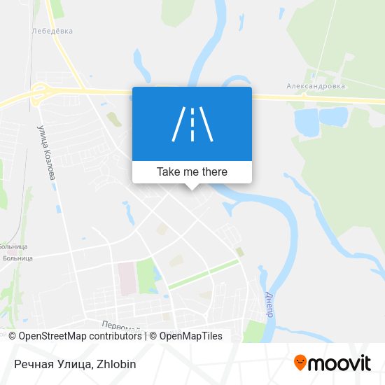 Речная Улица map