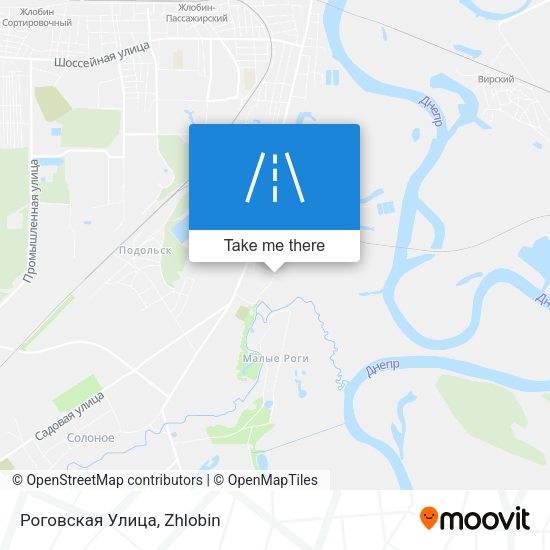 Роговская Улица map