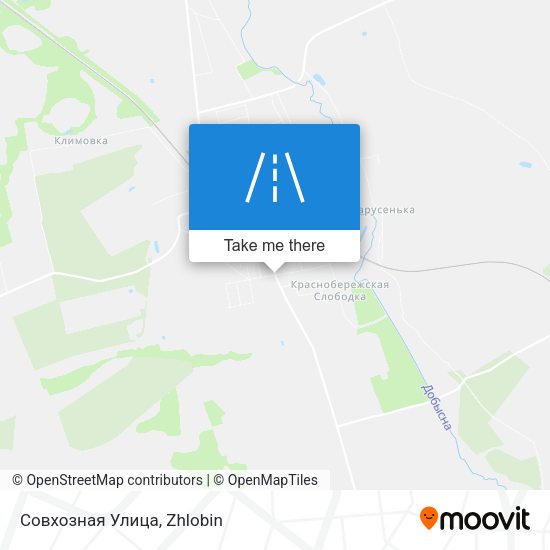 Совхозная Улица map