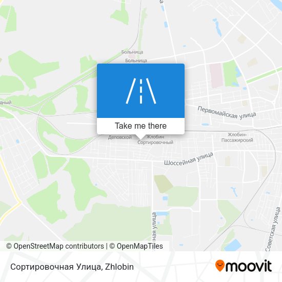 Сортировочная Улица map