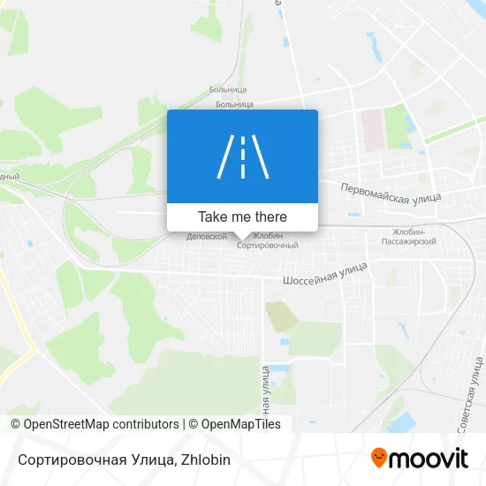 Сортировочная Улица map
