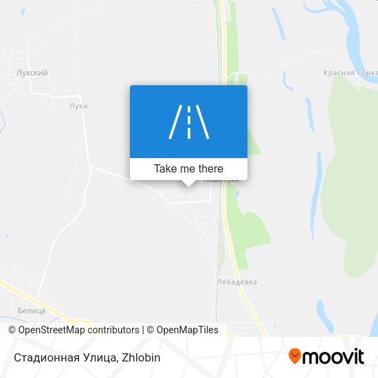 Стадионная Улица map