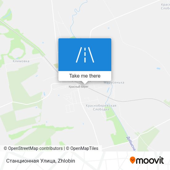 Станционная Улица map