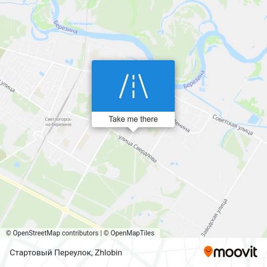 Стартовый Переулок map
