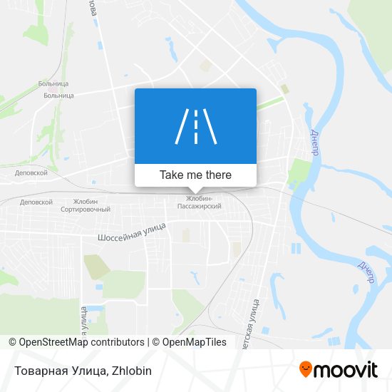 Товарная Улица map