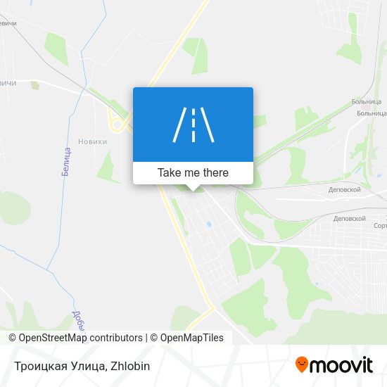 Троицкая Улица map