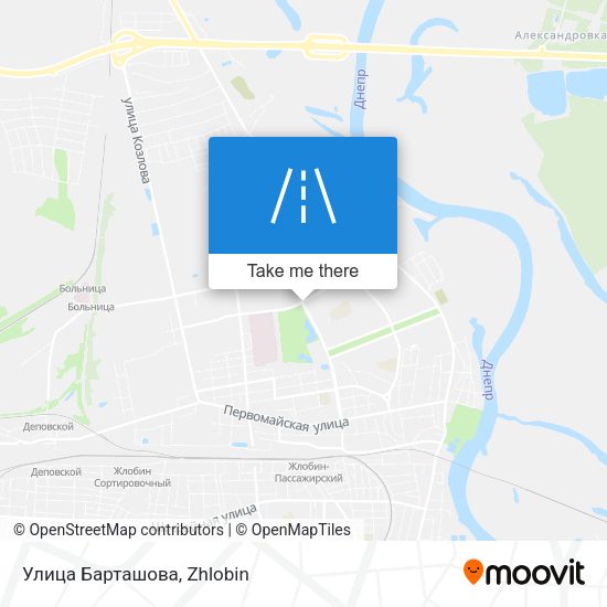Улица Барташова map