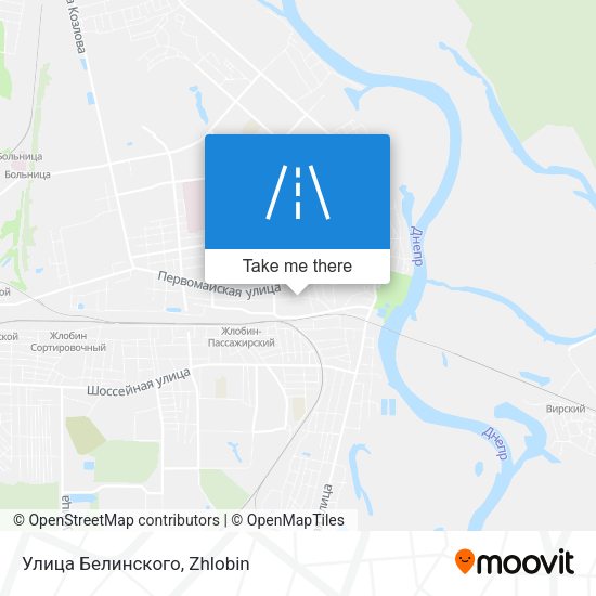 Улица Белинского map
