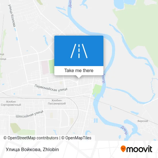 Улица Войкова map